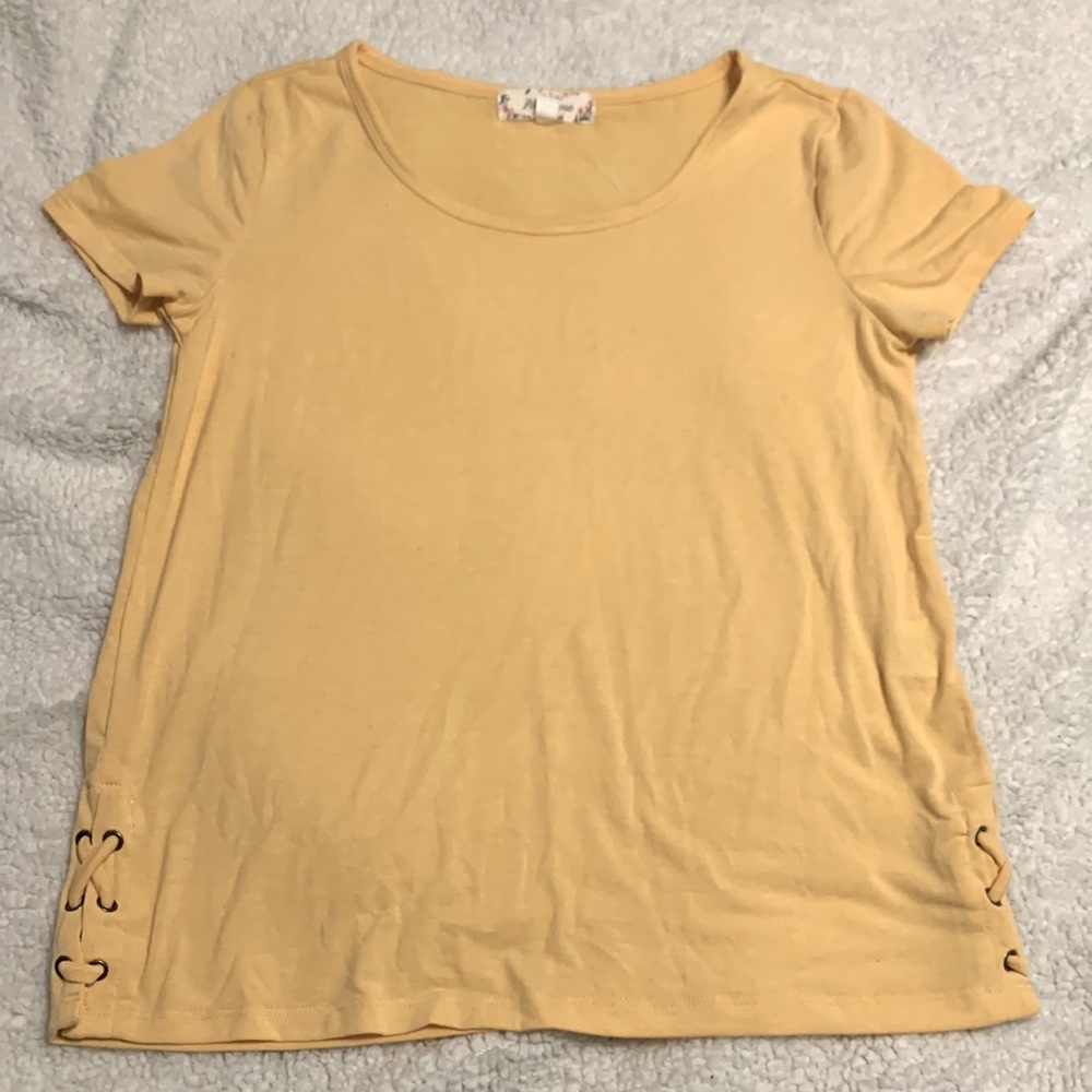 Yellow shirt